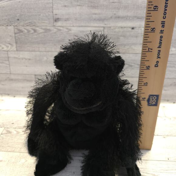 GANZ Webkinz Gorilla HM040 Black Stuffed Animal Plush Beanie 8" - No Code - Picture 8 of 8